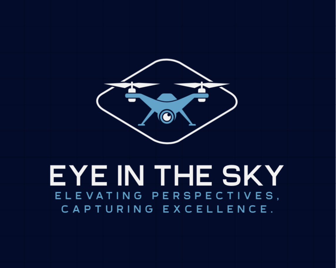 Drone Eye in the Sky Logo Elevating Perspectives, Capturing Excellence